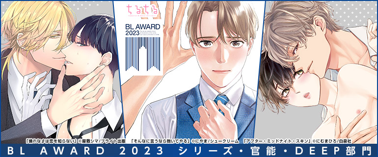 BL AWARD 2023 BEST シリーズ・官能・DEEP部門