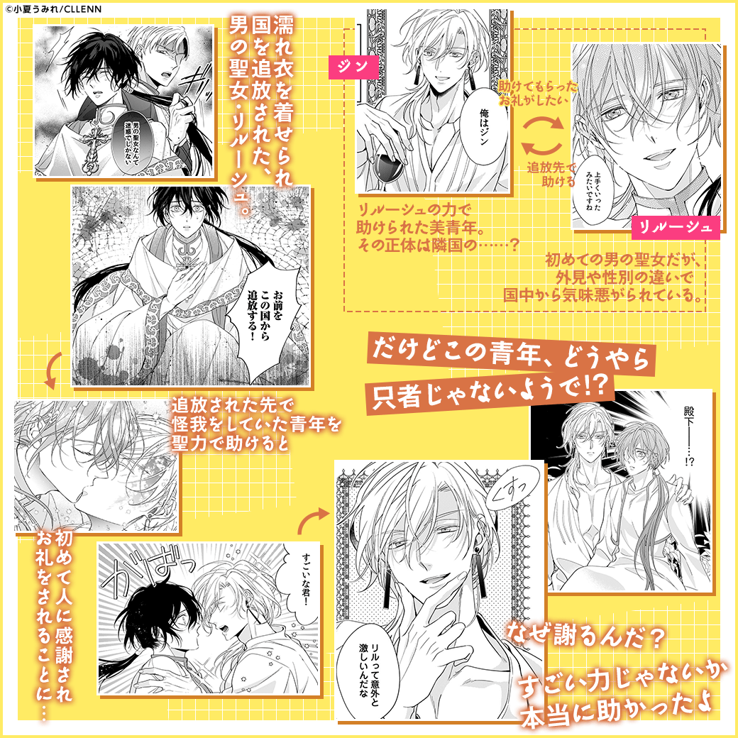 星の聖人 ～追放された男の聖女～