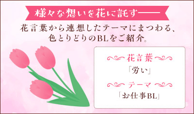 ボーイズラブと花ことば 3月 チューリップ「労い」