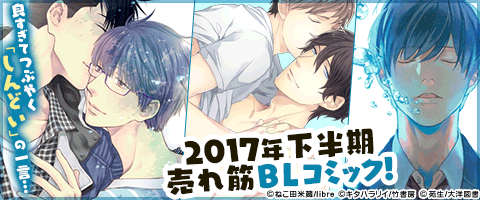2017年売れ筋作品!BL編!
