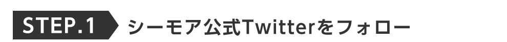 ”STEP1シーモア公式Twitterをフォロー この男は人生最大の過ちです