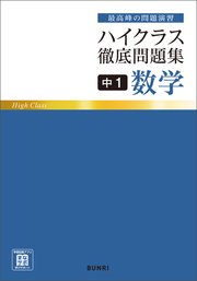 ハイクラス徹底問題集 中1数学 最新刊 文理編集部 無料試し読みなら漫画 マンガ 電子書籍のコミックシーモア