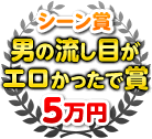 男の流し目がエロかったで賞