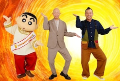 左からしんのすけ、小峠英二、西村瑞樹