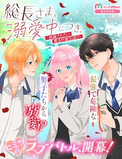 「総長さま、溺愛中につき。～最強イケメンと愛され寮生活!?～」メインビジュアル (c)＊あいら＊・かめ乃・蕾無リリック／集英社
