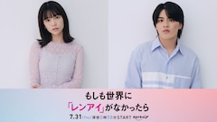島崎遥香扮する乙葉（左）とISSEI扮するハレ（右）