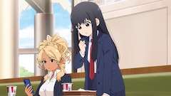 TVアニメ「フードコートで、また明日。」第1話の場面カット