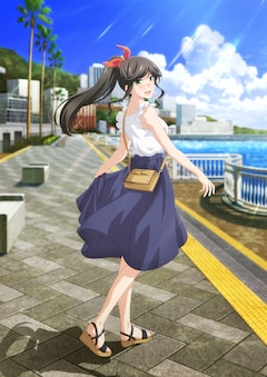 TVアニメ「綺麗にしてもらえますか。」夏仕様のビジュアル
