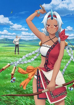TVアニメ「領民0人スタートの辺境領主様」ティザービジュアル (c)風楼/アース・スター エンターテイメント/領民0人スタートの辺境領主様製作委員会